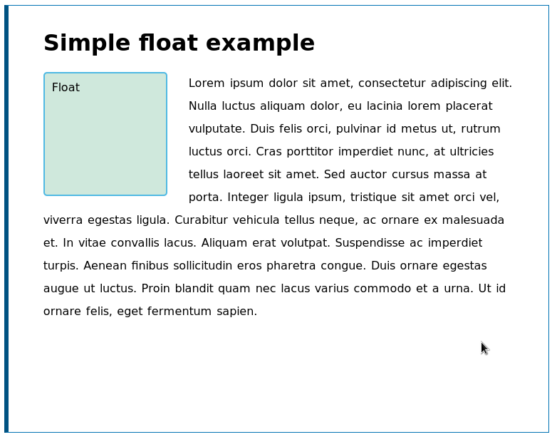 Float